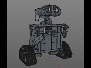 wall-e 3D मॉडल
