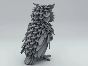 owl 3D Model