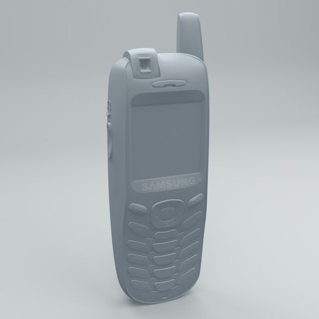 samsung x600 3D Model .c4d .max .obj .3ds .fbx .stl .blend 