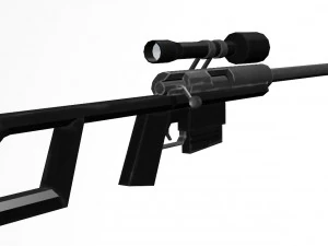 new simple awp for counter-strike 16 3D Model