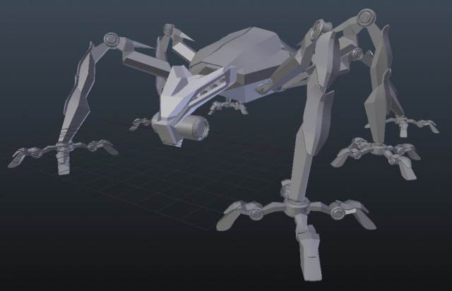 drone 3D मॉडल .c4d .max .obj .3ds .fbx .stl .blend 