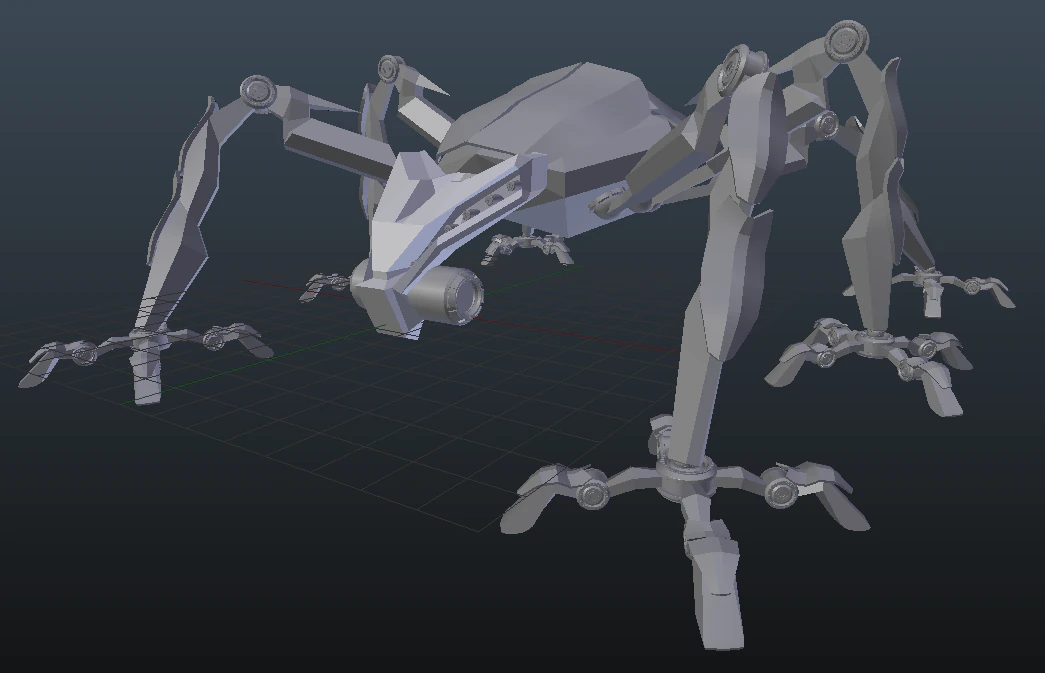 drone 3D Model .c4d .max .obj .3ds .fbx .stl .blend 