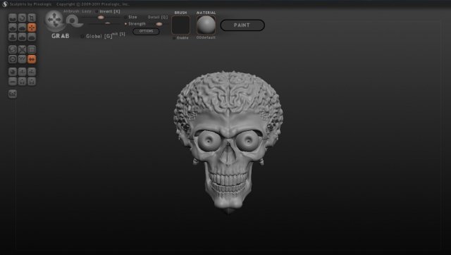 alien Modello 3D .c4d .max .obj .3ds .fbx .stl .blend 