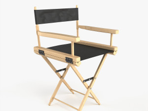 chair director 3D-Modell