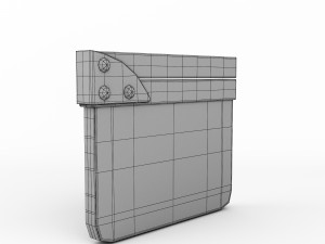 film clapperboard 3D 모델