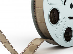film strip in a babin 3D 모델