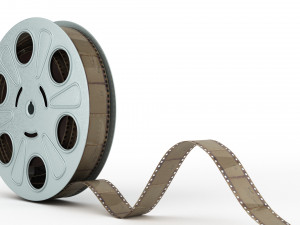 film strip in a babin 3D 모델