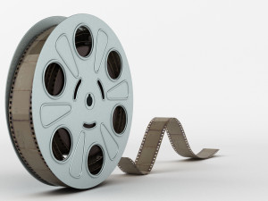 film strip in a babin 3D 모델