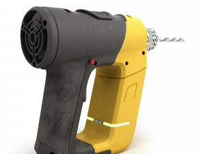 set of modern portable power tools drill grinder and jigsaw 3D मॉडल