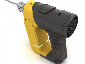 set of modern portable power tools drill grinder and jigsaw 3D मॉडल