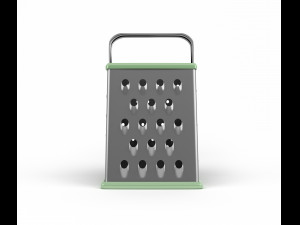 metal grater 3D 模型