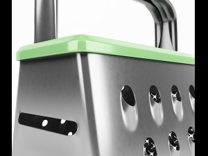 metal grater 3D 模型
