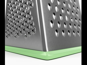 metal grater 3D 模型