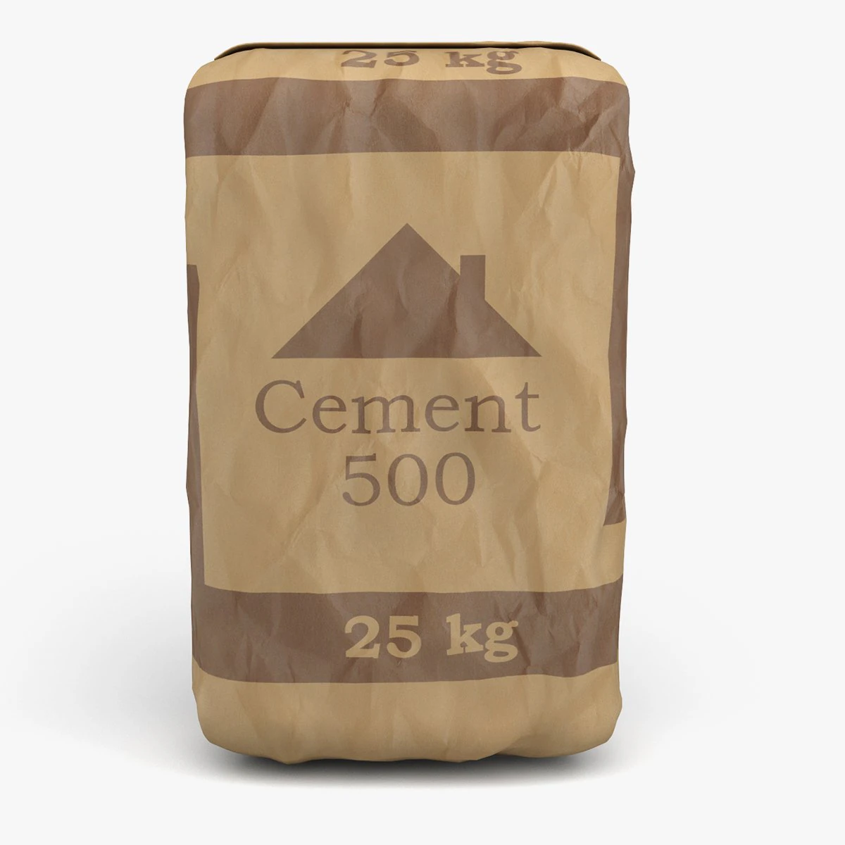 saco de cimento Modelo 3D .c4d .max .obj .3ds .fbx .stl .blend 