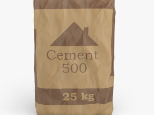 cement bag 3D Model