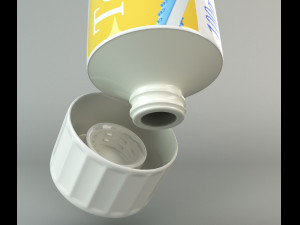 tube of toothpaste 3D Модель