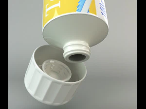 tube of toothpaste 3D Model