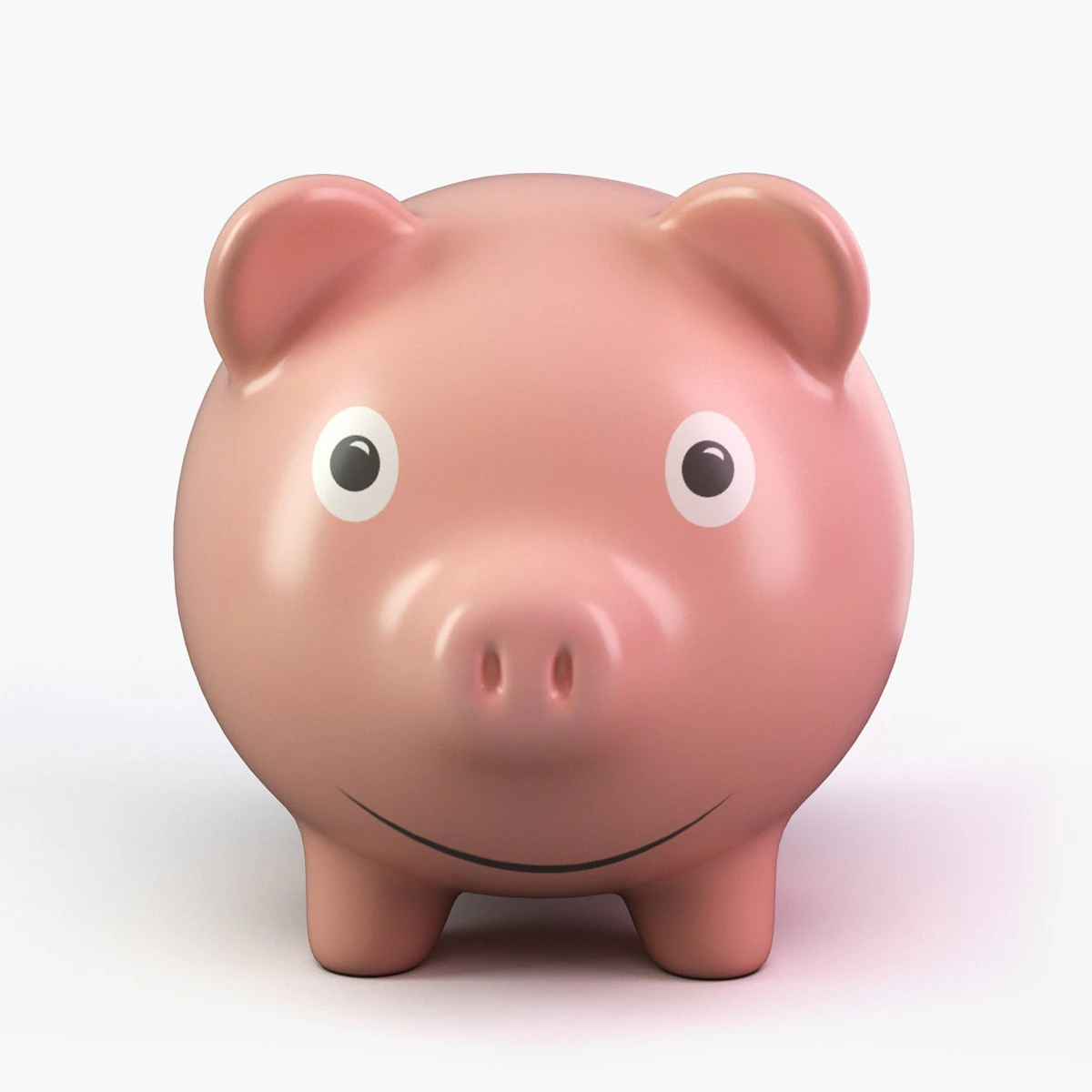 piggy bank 3D Model .c4d .max .obj .3ds .fbx .stl .blend 