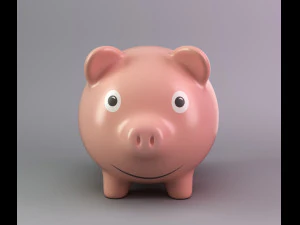 piggy bank 3D Model