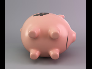 piggy bank Modello 3D