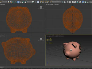 piggy bank 3D Model