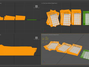 heaps of newspapers 3D Model