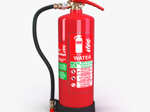water fire extinguisher 3D Модель