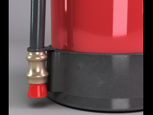 water fire extinguisher Modelo 3D