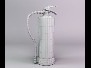 water fire extinguisher Modelo 3D