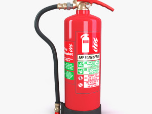 foam fire extinguisher 3D Модель