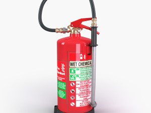 chemical fire extinguisher 3D Model