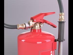 chemical fire extinguisher 3D मॉडल