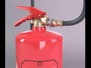 chemical fire extinguisher 3D मॉडल