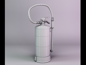 chemical fire extinguisher 3D मॉडल