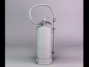 chemical fire extinguisher 3D Model