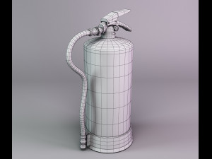 dry power fire extinguisher Modèle 3D