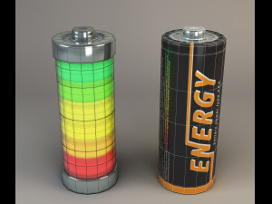battery concept Model 3D