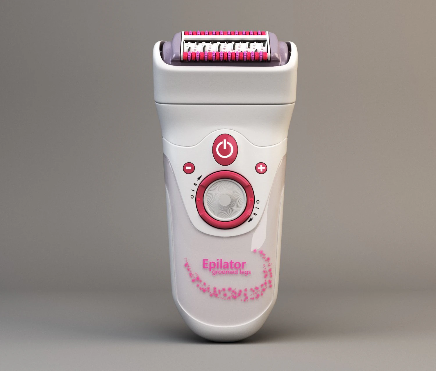 hair epilator 3D Model .c4d .max .obj .3ds .fbx .stl .blend 