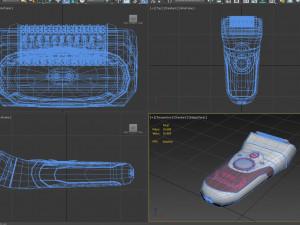 hair epilator 3D-Modell