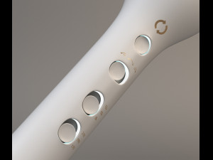 auto hair curler 3D Model