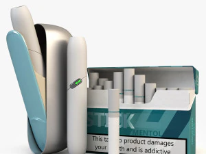 cigarro eletr&ocirc;nico iqos Modelo 3D