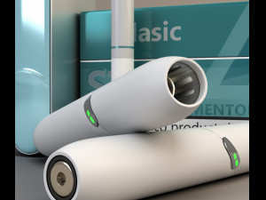 iqos electronic cigarett 3D 모델