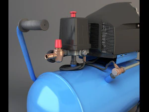 air compressor 3D Model