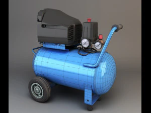 air compressor 3D Model