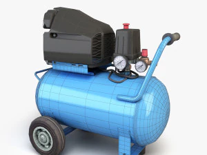 air compressor 3D Model