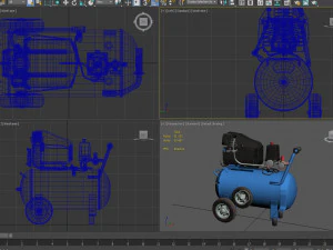 air compressor 3D Model