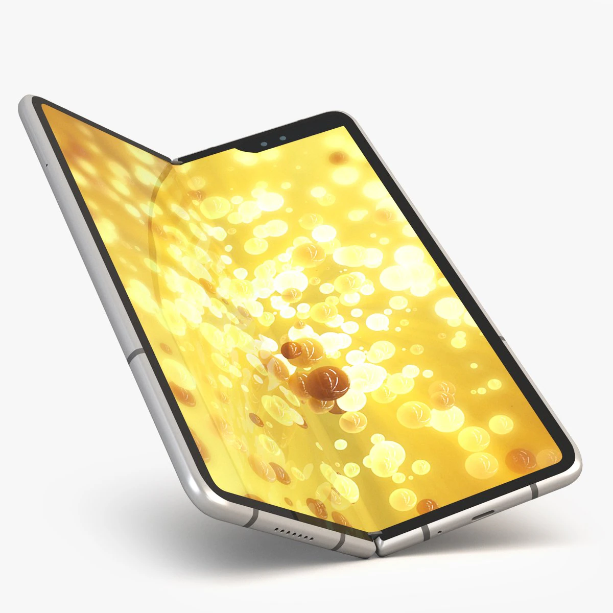 foldable smartphone 3D Model .c4d .max .obj .3ds .fbx .stl .blend 