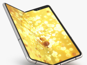 foldable smartphone 3D Model