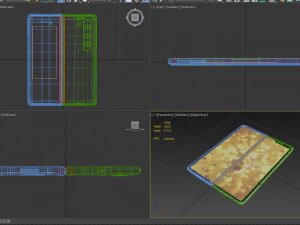 foldable smartphone 3D Model