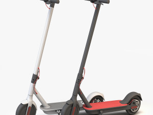 electric scooter 3D मॉडल